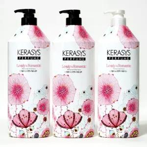케라시스 러블리 앤 로맨틱 퍼퓸 샴푸 980mlx2개+린스 980ml