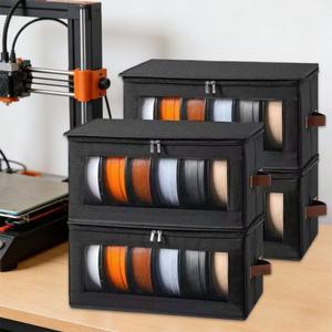 필라멘트 보관함 - 3D 프린터 용기, 가정, 사무실, 작업장용 프린팅 액세서리 홀더 랙