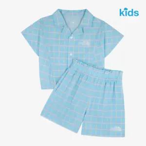 [노스페이스키즈]노스페이스 키즈 걸즈 브리즈웨이 세트 LIGHT_BLUE NT7US32U