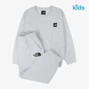 [노스페이스키즈]노스페이스 키즈 키즈 고 투 세트 HEATHER_GRAY NM5MS01S