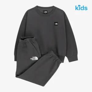 [노스페이스키즈]노스페이스 키즈 키즈 고 투 세트 CHARCOAL_GREY NM5MS01T
