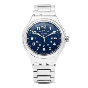 [스와치] YWS420GC CORE BLUE BOAT 남성 메탈시계