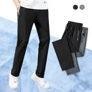 남성 허리밴딩 아이스 쿨팬츠 긴바지 ON-PTA-QWFN3OOA