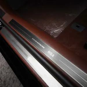 제네시스 G90 RS4 도어스텝 알루미늄 커버 패드 기스 스크래치 방지 튜닝 용품