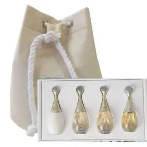 복주머니 파우치 베이지색상 구매시 디올 쟈도르 향수 4종 선물/골프공/화장품 /패션 /대용량 /골프가방/위생용품/화장품/목욕가방