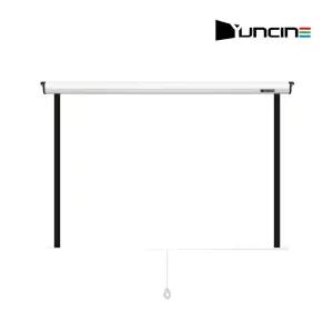 윤씨네 LB50 반자동 스크린 50인치 라이트 버퍼 벽걸이 수동형 빔프로젝터 스크린