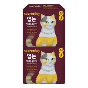 시크릿데이 입는 오버나이트 중형 4p 2팩