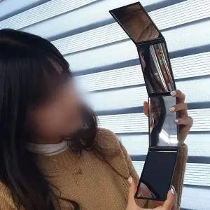 [골드스마일]뒷거울 거울 셀프 파노라마 뒷머리 거울 정수리 뒷모습거울 곰마트