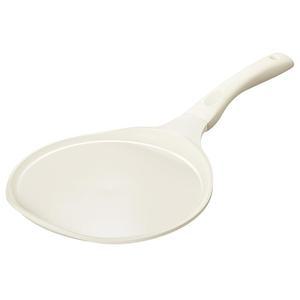 레드셰프 크레페 팬 논스틱 로티 도사 타와 코말 파라 토르티야스 팬케이크 인덕션 호환 PFAS / PFOA 프리 베이지 화이트