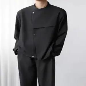 야무치 블랙 남친 가을 봄 정장자켓 정장 데일리룩 코트 재킷 오버핏 KUK3