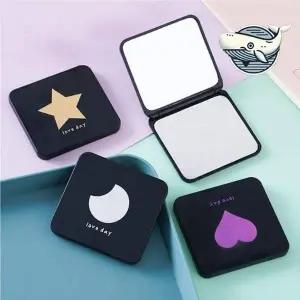 [골드스마일]스타 및 하트 디자인 미니 스탠드 거울