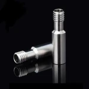 크리알리티 CR-10 S4 S5 엔더3 프로 CS3 핫엔드 3D 프린터용 Gr5 티타늄 합금 목구멍 3 V2 히트브레이크