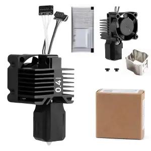 밤부 LAB P1P P1 시리즈 3D 프린터용 P1S 핫엔드 완성 키트 팬 써미스터 세라믹 히터 0.4mm 노즐 압출기