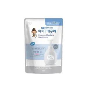 아이깨끗해 프리미엄 모이스처 힐링코튼 400ml리필