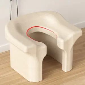 휴대용 좌욕의자 푸세식 화장실 공중 재래식 변기 캠핑장