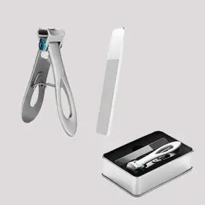 네일케어 두꺼운 발톱 깎이+글라스 파일 세트 1