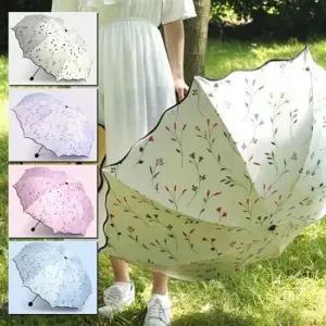 양우산 UV 차단 3단 암막 미니 우산 자외선 양산