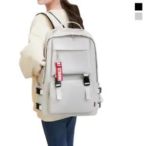 생활방수 베이직 캐주얼 남녀공용 무지 백팩 투버클 백팩가방 여성백팩 여성 백팩 가방