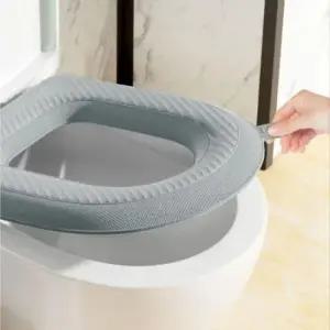 EVA커버 폭신한 EVA 방수 변기커버 손잡이형 변기시트