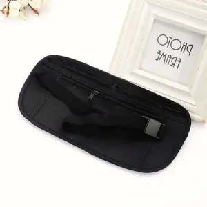 소매치기 여행용 슬림 복대 방지 검정 복대 여행가방 힙색