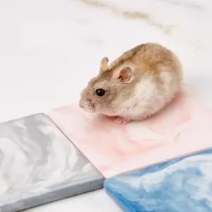 햄스터 도자기 쿨매트 곰돌이 고슴도치 여름 둣자리 햄스터 도자기 쿨매트