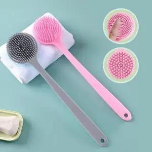 욕실용품 등드름실리콘목욕브러시 샤워브러쉬 샤워타올 등밀이