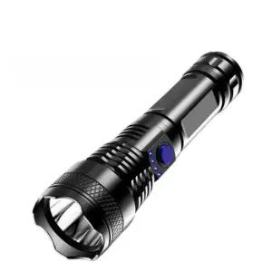 서치라이트 LED 충전식 야외 줌 랜턴 손전등 후레쉬