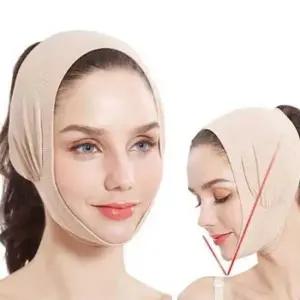 이중턱밴드 이중턱 브이 라인 케어 얼굴 탄력 땡김이 밴드