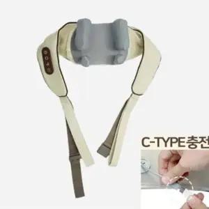 어깨안마기 벤하임 무선 목어깨 온열 마사지기 BNM-008-001