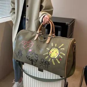 여행 용 보스턴 백 트레블 숄더 기내 짐 가방 코디 워크샵엠티가방