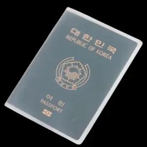 투명 반투명 여권케이스 pKo8+2BGb