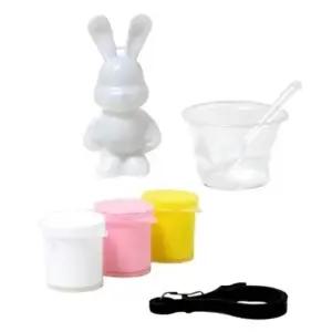 푸어링 아트 페인트 토끼 키링 만들기 스위트 세트 미술 물감 놀이