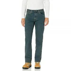 Dickies 남성용 액티브 웨이스트 5포켓 플렉스 퍼포먼스 팬츠 색조 헤리티지 카키. [호환]