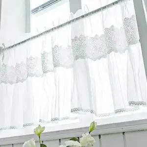 밸런스 커튼 레이스바란스 가리개커튼 레이스가리개 바란스커튼 주방커튼