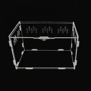 파충류 아크릴 사육장 20x20x30CM 2오픈