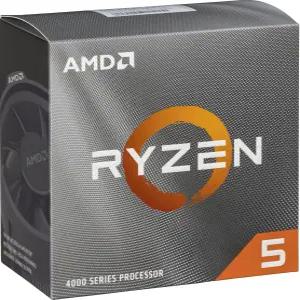 AMD Ryzen 5 4500 6코어 12스레드 잠금 해제 데스크톱 프로세서 레이스 스텔스 쿨러 포함