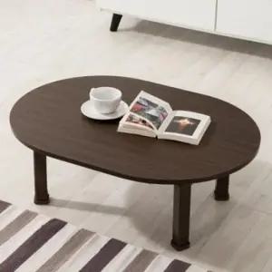 좌식테이블 거실 커피 테이블 원형 좌식 티 탁자 접이식 좌탁
