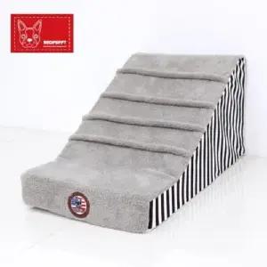 애견방석 레드퍼피 워시보드삼각펫스텝그레이블랙