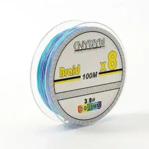 스트롱8합사낚싯줄3호100mPE오색합사줄