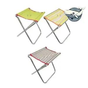실용적인 접이식 캠핑 의자 경량 다목적 휴대용
