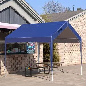 간이 차고 대형 텐트 차양막 야외 주차장 행사용 그늘막 이동식