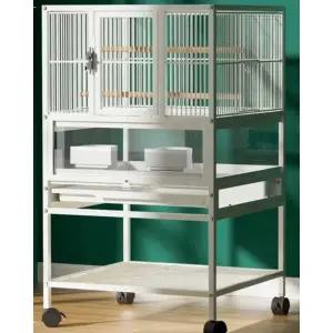 대형 새장 아크릴 앵무새 미어켓 선반 사육장 대형새장 새집