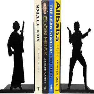 천상의 공예 장식 금속 북엔드 스키드가 아닌 가정/사무실 장식/선반용 북 스토퍼 개당 5.9 X 3.9 3.14