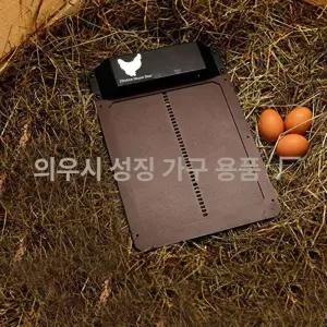 닭장문 자동문 개폐기 야외 원격 센서 닭