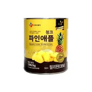 이츠웰 프리미엄 청크 파인애플캔 3.062KG