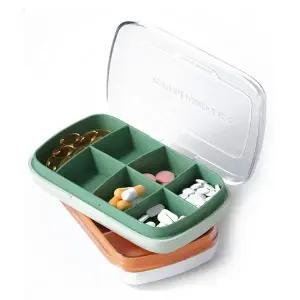 휴대용 7분할 1주일 알약통 알약케이스 보관함 수납함 HDPE용기
