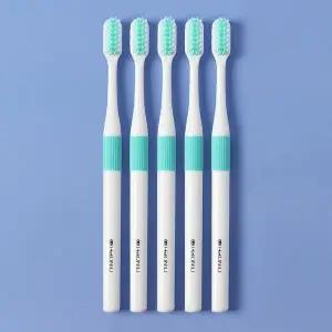 휴대용 미세모 칫솔 5개입 튼튼한 칫솔