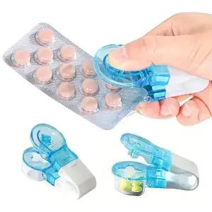 알약 캡슐 꺼내기 휴대용 통 알약 펀치 M13075