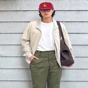 헤지스 남성 25SS HZJU5B511I1 Ultralight 베이지 썸머 초경량 스트레치 블루종22492004552351411