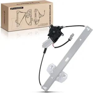 지프 랭글러 2007-2017 JK 2018 프론트 우측 조수석 측면 교체용 2핀 모터가 장착된 A-프리미엄 파워